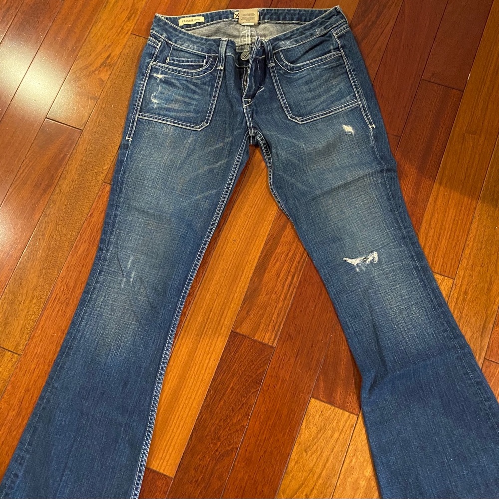 William RAST Freddie Flare Distressed Jeans - 28